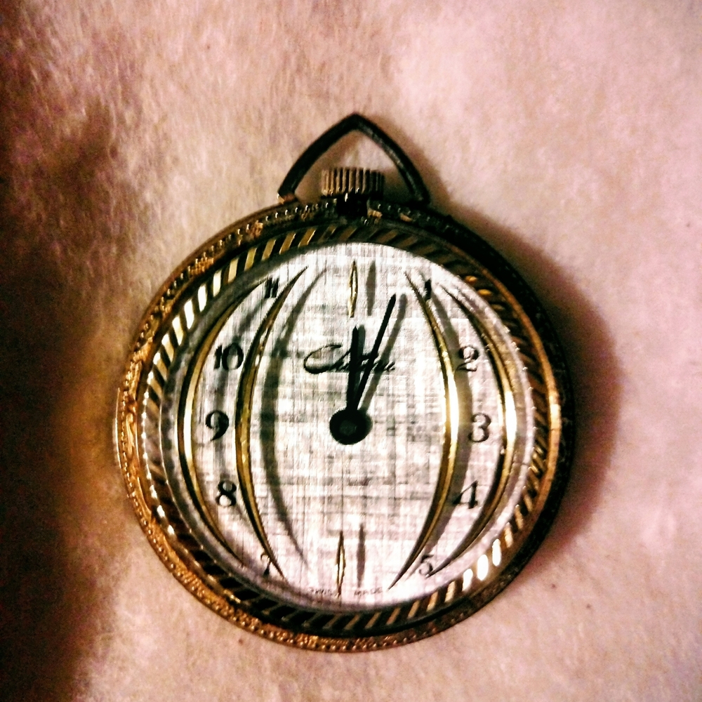Vintage Chateau Gold  Women's Pendant Watch.